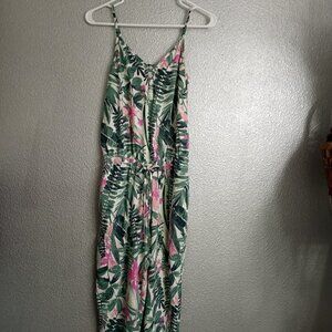 Old Navy Tropical Jumpsuit     Size SP